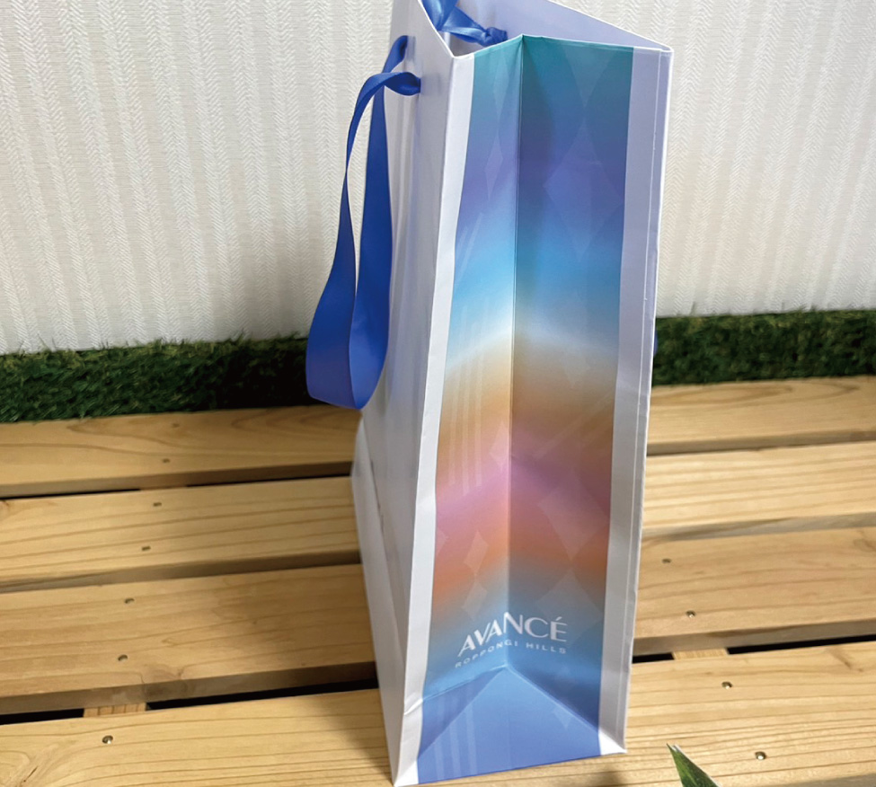 コスメ会社様の手提げ紙袋